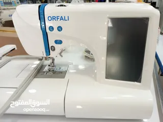  2 الات تطريز منزلية للبيع نوع اورفلي الاصلية domestic embroidery machine ORFALI