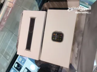  7 ابل وتش الترا 2 اوبن بوكس بطارية 100% كفالة ابل // apple watch ultra 2 49mm