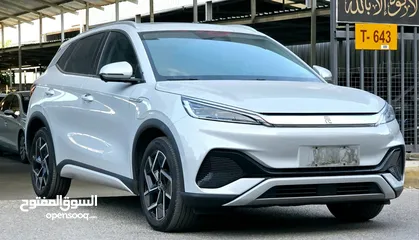  1 BYD YUAN PLUS 2023 بحالة الوكاله  ممشى 14 الف فقط لا غير