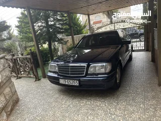  2 مرسيدس شبح S320 1995 للبيع مع رقم