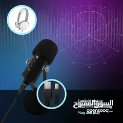  6 مايكروفون احترافي يعمل على الحاسبة و تابلت و موبايل