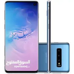  1 سامسونج s10 مستخدم بحالة جيدة