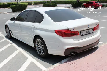  6 2018 BMW 520I M Kit, GCC with Full Service History and one year warranty unlimited KM