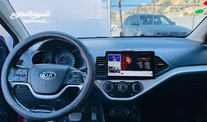  4 كيا مورننغ موديل 2015 ترخيص 2014 بصمه تشغيل