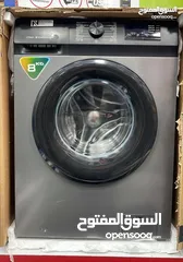  1 عرض نااار على غساله ناشونال سونيك 8 كيلو سلفر 1200 دوره وحجمها الفعلي 7