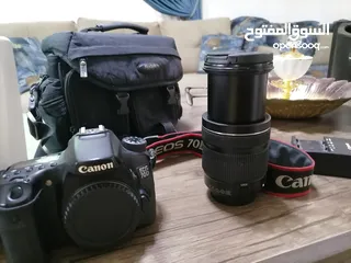  4 كاميرا كانون Canon 70 d للبيع