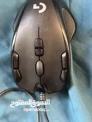  4 ماوس لوجيتك اصلي بحالة الوكالة استعمال خفيف مافي خدش شغال بنسبه 100 بالمية بشبك على البلاستيشن وbc