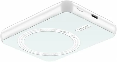  5 باور بانك VFan F12 المميز بسعة 5000mAh، شاحن محمول مثالي لتلبية احتياجاتك اليومية.