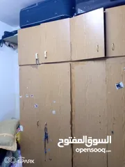  3 خزانه طابقين خشب زان ولاتيه فصاليات ايطالي وسكك جديده