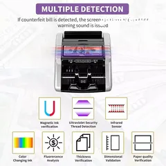  6 ماكنة عد نقود money bill counter
