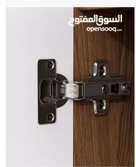  5 #الكمية محدودة تكرار لشدة الطلب خزانة أحذية باللون البني مكونة من دفات ودروج سارع قبل نفاذ الكمية