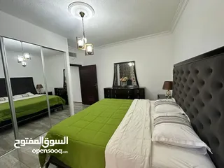  3 شقة مفروشة للايجار في السابع 2 نوم 1100