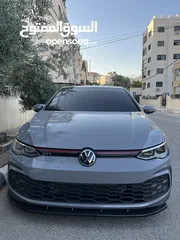  3 جولف جي تي اي 8 golf gti mk8 54 الف كيلو ردار امامي خلفي حساسات امامي خلفي كاميرا تدفئة كراسي 165 ال