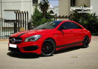  4 Mercedes Cla  45 AMG ممشى قليل 57الف كم