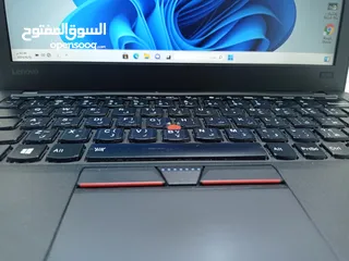  6 LENOVO X260 CORI5 الجيل السادس RAM 8 GB DDR4 SSD 256 GB NVME MONITOR 14.0 FHD بضمان شهر