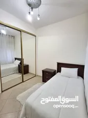  9 شقة ارضية مفروشة للايجار الشهري والسنوي ثلاث غرف نوم في عبدون