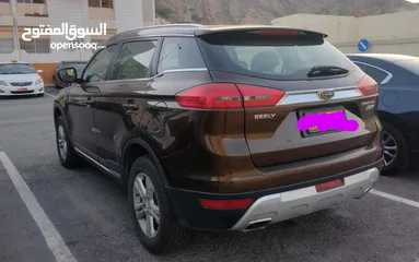  3 Geely X7 Sports 2018