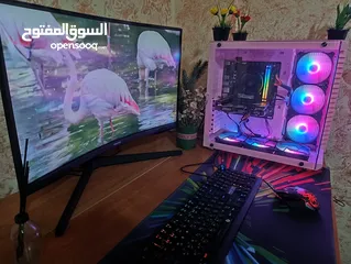  3 كومبيوتر كامل2k شاشة PC gaming