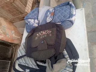  10 مستلزمات بيبي حديثي الولادة والرضع كووت وشنته وكارسيت وفرشة لعب وغيار موجودات بالبقعة
