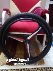  3 اعجال كرسي متحرك للبيع قياس 24