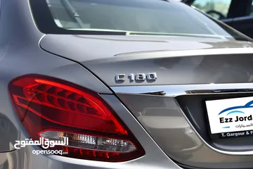  13 مرسيدس سي كلاس 180 بحالة الوكالة Mercedes C180 2015