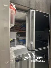  4 ثلاجة هيتاشي ياباني (minus-zero cooling system) أربع أبواب للبيع بحالة ممتازة