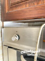  8 فرن نوع ILVE كهربائي  لون سلفر بلت ان إيطالي اصلي90سم ستانليس عازل للحراره للبيع مع كامل اكسسوارته