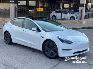  4 Tesla Model 3 Standerd Plus 2021