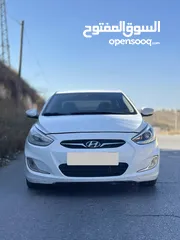  2 هونداي اكسنت 2014ترخيص2013 ديزل 1600 اصل خصوصي