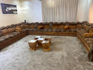  3 مجلس ضيوف مستعمل بحال الوكاله