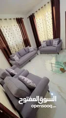  8 كنب امريكي 7 مقاعد خشب سويد اسفنج دانلوب قناش بشكير