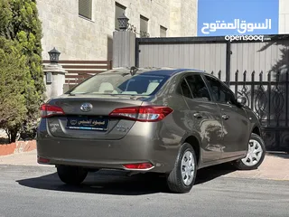  4 تويوتا يارس موديل 2020 فحص كامل 7 جيد بدون ملاحظات لم تعمل سياحي او تطبيقات خصوصي اصلي