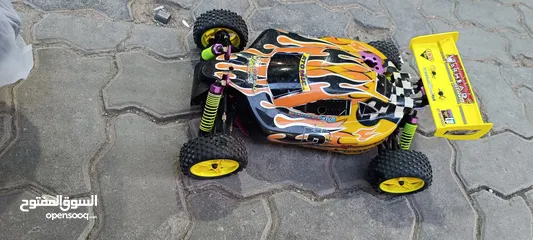 2 HSP 1/10 scale nitro RC buggy