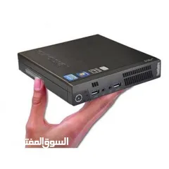 3 Mini pc lenovo thinkcentre cpu i5 general ميني كمبيوتر بقدر كف اليد اي فايف