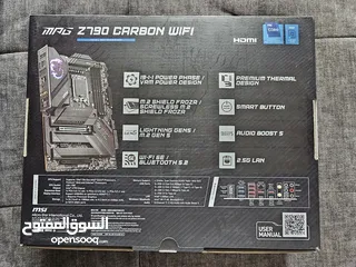  2 Msi z790 carbon wifi motherboard