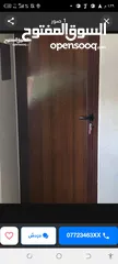  3 ابواب المنيوم عدد 3بحاله الوكاله استعمال شهر وأبواب خشب عدد 3بحاله الوكاله