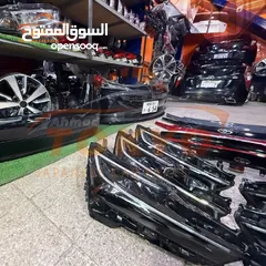  10 جميع قطع تويوتا بريوس  الشكل الجديد حصري 2023-2025 واود اليابان بحالة ممتازه وجديده مستعمل اصلي