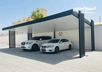  2 Installed Car Parking Pergola