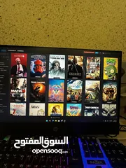  9 حساب ستيم يحتوي 8971 لعبة وافضل الالعاب منها gta و horizons call of duty والسعر قابل التفاوض