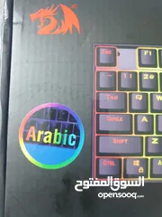  3 Redragon kumaru k552 يدعم اللغه العربيه مع سويتشلت زرقاء وسويتشات احتياطيه ومزيل ازرار