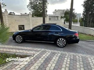  9 Mercedes E220D  بانوراما  موديل 2017 برخصة  دهان شركة  فل اضافات  امكانية البدل وارد  كرتونه سيارة