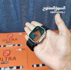  3 ساعة Ultra و7 أحزمة بجودة ممتازة  السعر 130 شيكل
