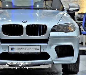  4 BMW X6 M ( 2010 Model ) in SkyBlue Color GCC Specs