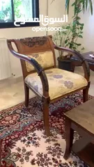  8 طقم جلوس حفر كلاسيك زان