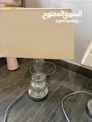  2 Table lamp اضاءة جانبية للطاولة