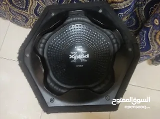  2 sale subwoofer + amplifier