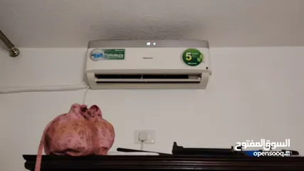  2 مكيف هايسينس 1 طن