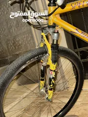  2 بسكليت ياباني جبلي specialized Rock كامل المنيوم سنوبرص أمامي غيار امامي غيار خلفي بريك امامي وخلفي