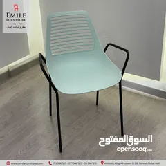  21 كرسي عظم أرجل معدن  مع أيدي بألوان مميزة