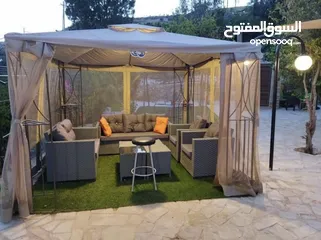  6 مزرعة للبيع مع بيت مستقل في أجمل مناطق جرش بمساحة 3 دونم ونصف